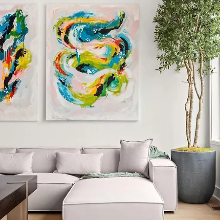 Modern Palette - Private Patio - Mins To Broadway Nashville
