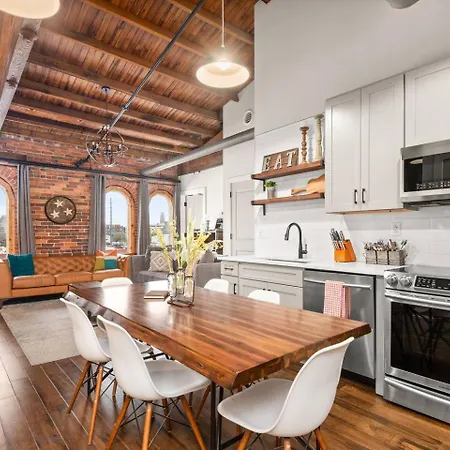 Rustic Loft W/ Speakeasy & Pool | Near Broadway Apartment *