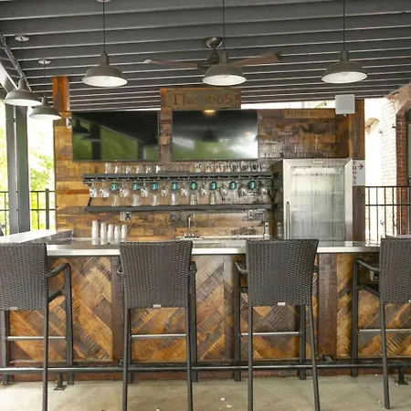 Rustic Loft W/ Speakeasy & Pool | Near Broadway Apartment *