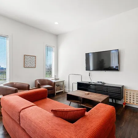 8min To Downtown With Rooftop Golf Grill And Firepit Nashville