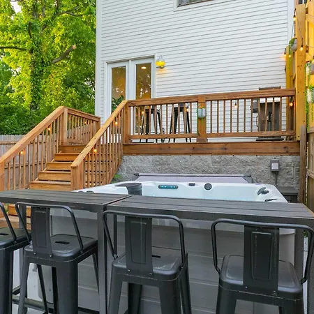 Vacation Haven Hot Tub Fire Pit Grill & Arcade * Nashville