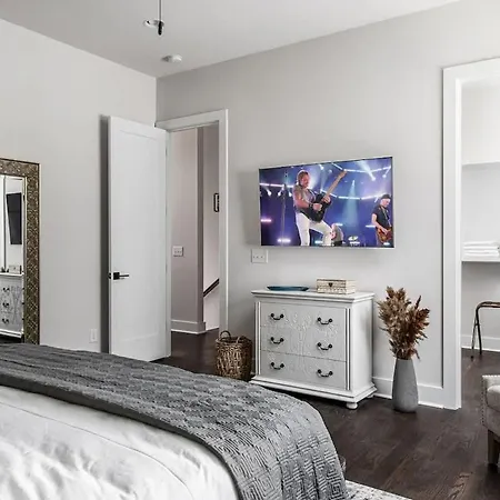 Luxe-tennessee Row-heart Of Gulch-mins To Broadway Nashville
