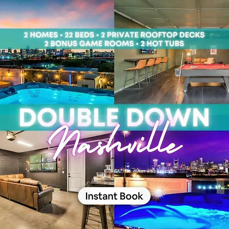 2 Hot Tubs Karaoke Game Downtown Holiday home