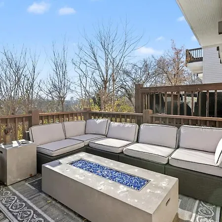 Skyline View-patio & Fire Pit-mins To Germantown Nashville