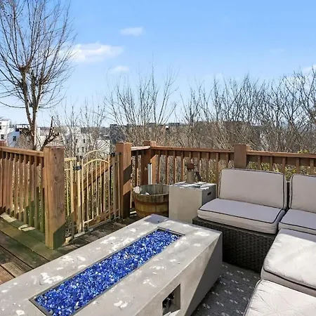 Skyline View-patio & Fire Pit-mins To Germantown Nashville