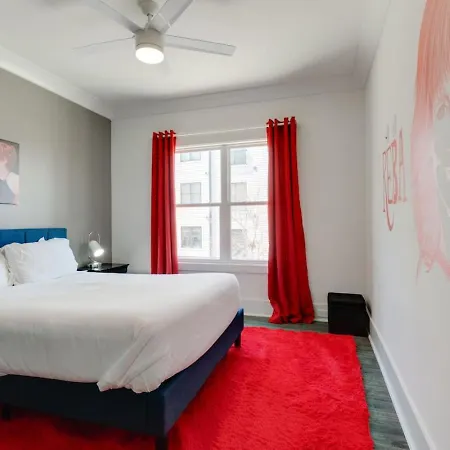 The Mural House, 11 Bed Group Hq ,near The Gulch * Nashville
