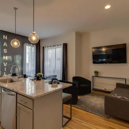 Music Valley Pad, Rooftop, 5 Min To Opry Holiday home Nashville