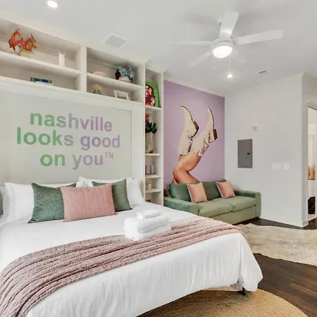 Music Row 1mi To Broadway- Free Parking Apartment