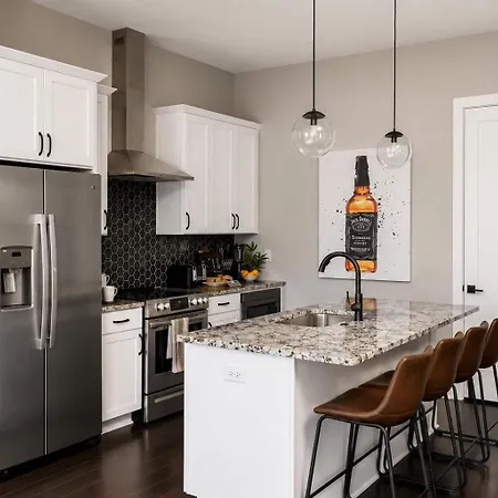 Music Luxe Rooftop & Hot Tub Holiday home Nashville