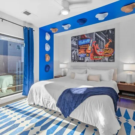 Honky Tonk Hideaway Walk To Broadway W Gym, Pool, Parking *
