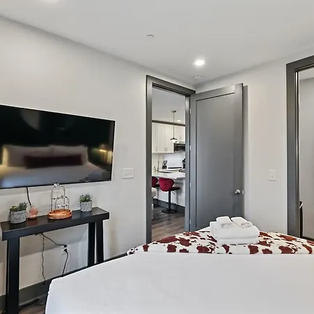Holiday home Modern For 6 With Rooftop & Gym Near Dt *