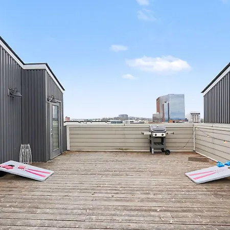 Chic Townhome X3 W Rooftop Views Near Broadway Nashville