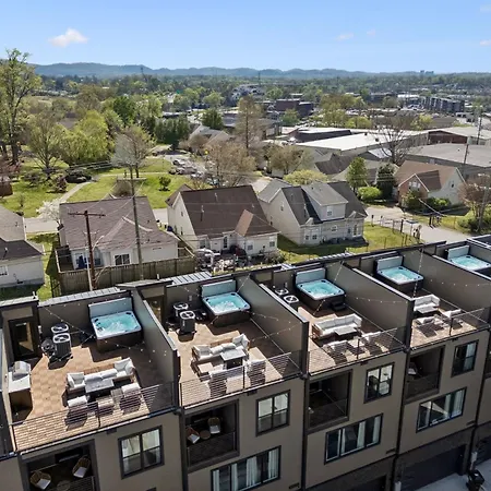 Holiday home Modern Townhouse Rooftop Hot Tub & Fireplace Nashville