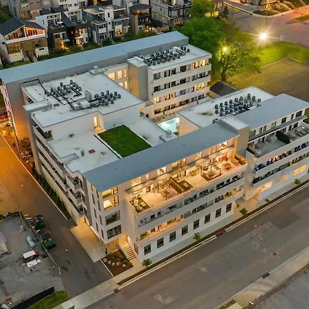 New Walk To Gulch - Private Penthouse Pool & Deck Views Nashville