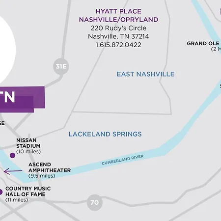 Hyatt Place Nashville/Opryland 3*