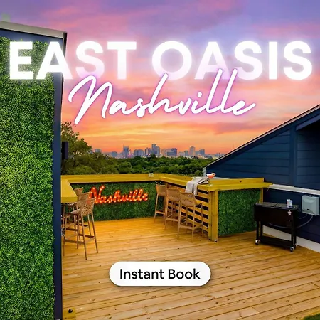 Holiday home New East Oasis 13beds Roofdeck Free Parking Nashville
