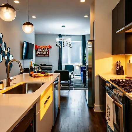 New Luxe Roofdeck 13 Beds Holiday home Nashville