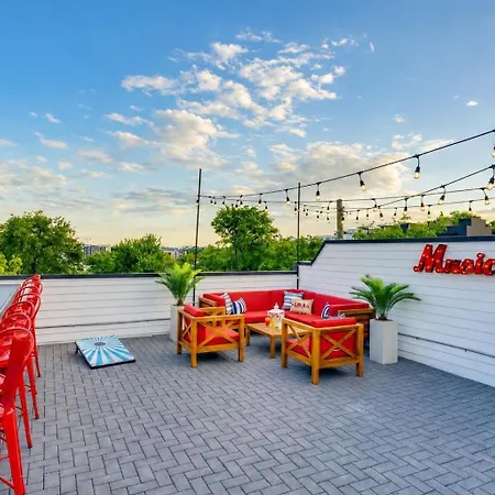 New Nashvegas Downtown Rooftop Views 13beds * Nashville