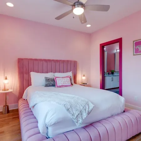 The Pink Palace, Rooftop Deck, Bachelorette Hq