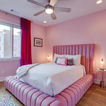 The Pink Palace, Rooftop Deck, Bachelorette Hq *