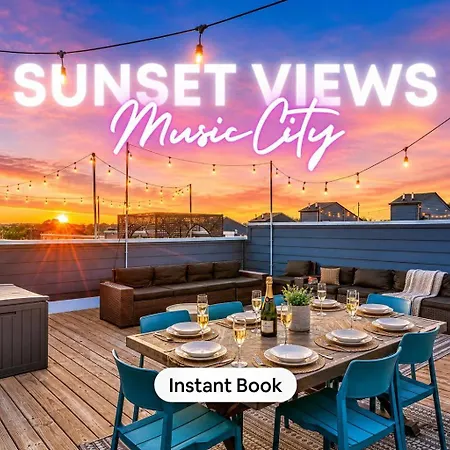 Rooftop Deck 2 Car Garage Near Downtown *