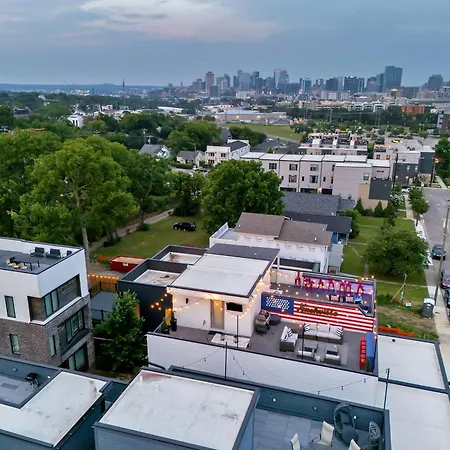 Ultimate Rooftop Double Games Bbq Skyline Views Nashville