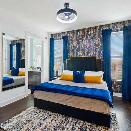Fabulous Nashvegas Loft Retreat Near Vandy Off West End Mins To Broadway Holiday home