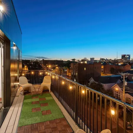 The Penthouse - 3br Rooftop - Downtown Apartment Nashville