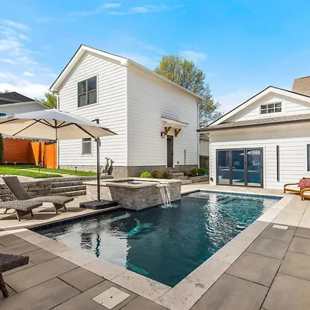 Holiday home The Blue Note - Luxe Outdoor Retreat & Pool - Close To Downtown Nashville