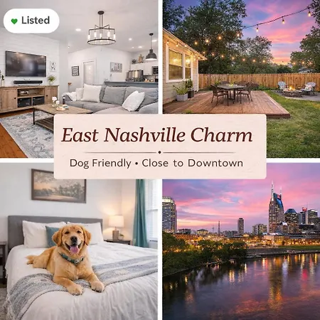 Minutes To Downtown - East Nash 4br,3ba