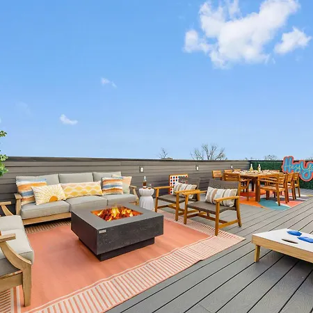 Holiday home The Banjo - 5 Mins To Broadway - Rooftop