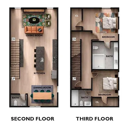 The Duet - Rooftop Lounge - 5 Mins To Broadway Holiday home
