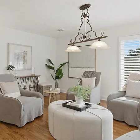 Unwind By The Fireplace In North Nashville
