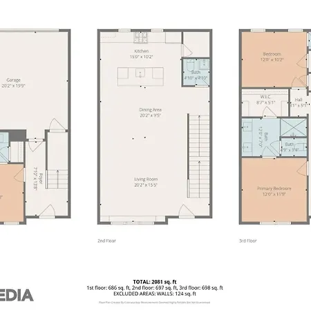 Amazing Group Townhouse 7 Min To Broadway *