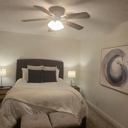 Unwind By The Fireplace In North Nashville