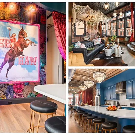 The Velvet Songbird Downtown Luxe Sleeps 24 Nashville
