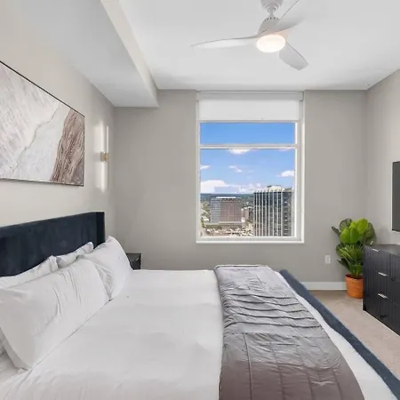 Apartment Broadway Views Lux Gulch Condo+ Private Balcony Nashville