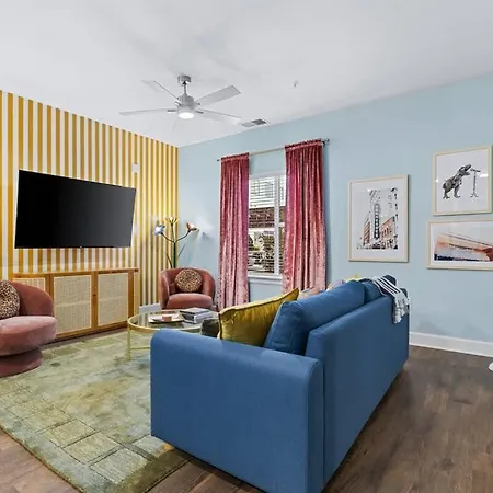 2br W Glam Station & Karaoke Near Broadway Apartment Nashville