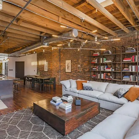 The Library-downtown Luxury Penthouse Printers Alley Steps To Broadway
