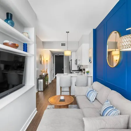 Apartment Lux In The Gulch Walkable Stay, Parking *