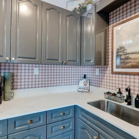 Apartment Game Day Getaway, Vols-themed Near Vanderbilt *