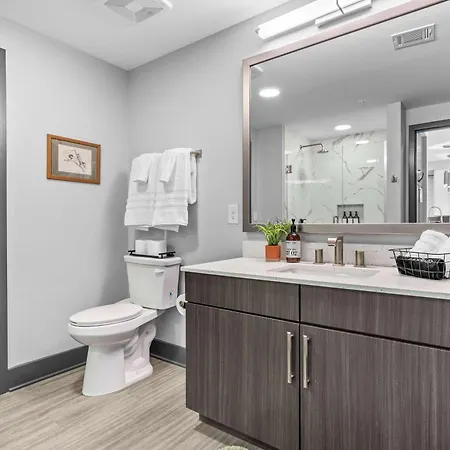 Stylish 2br W Skyline Views Apartment Nashville