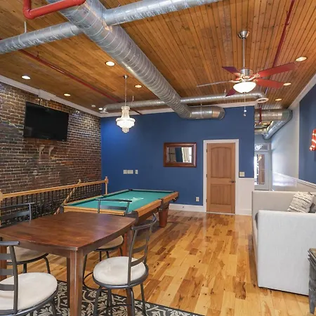 The Titan Penthouse Nashville-rooftop Hot Tub Printer's Alley-steps To Broadway