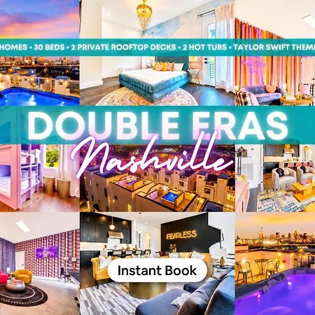Taylor Swift Inspired Hot Tub Rooftop Deck Views Nashville