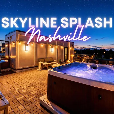 Holiday home Rooftop Hot Tub & Skyline Views Near Broadway