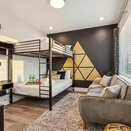 Private With Rooftop Game Near Downtown