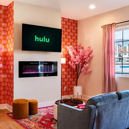 Rose Social - Rooftop Hot Tubgame Roomsleeps 12 Homestay Nashville