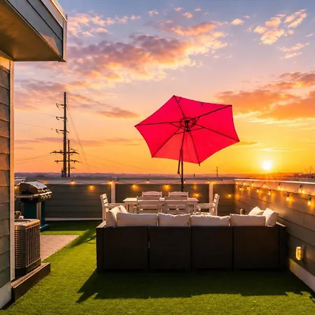 Rose Social - Rooftop Hot Tubgame Roomsleeps 12 * Nashville
