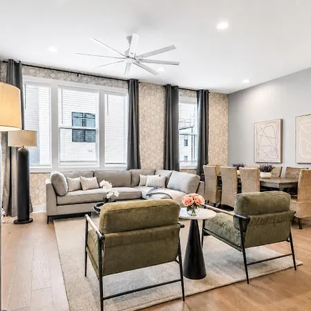 2 Rooftop Homes - Sleeps 24 - Near Geodis Park *