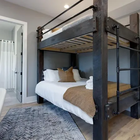 2 Ultra Lux Homes Sleeps 24 Hot Tub & Rooftops Holiday home Nashville